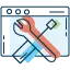 website settings icon