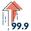 99.9% up arrow