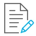 paper and pencil icon